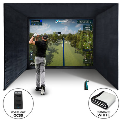 Foresight GC3S MAX Golf Enclosure Bundle