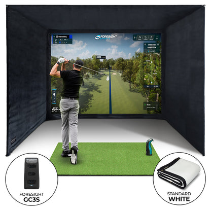 Foresight GC3S MAX Golf Enclosure Bundle