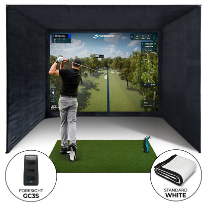 Foresight GC3S MAX Golf Enclosure Bundle