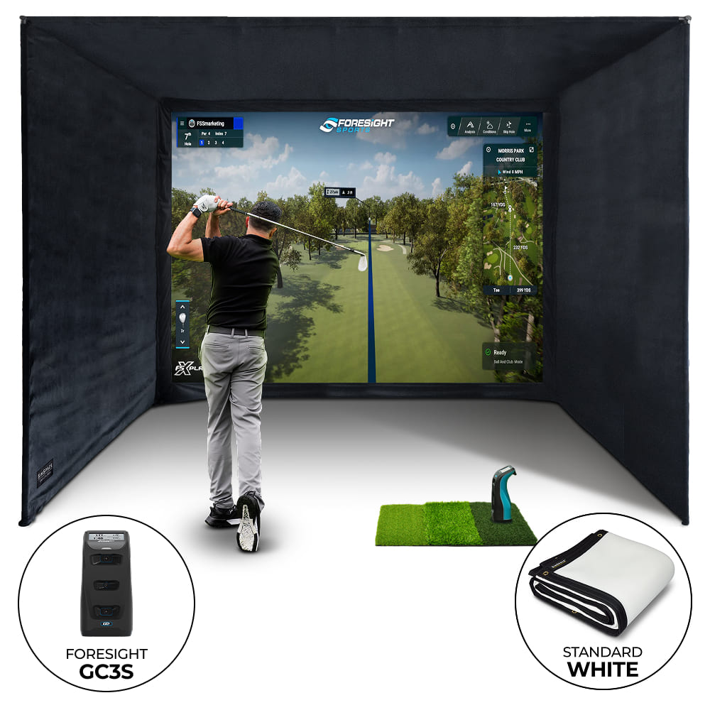 Foresight GC3S MAX Golf Enclosure Bundle