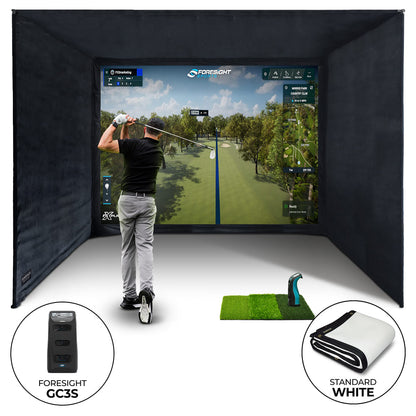 Foresight GC3S MAX Golf Enclosure Bundle