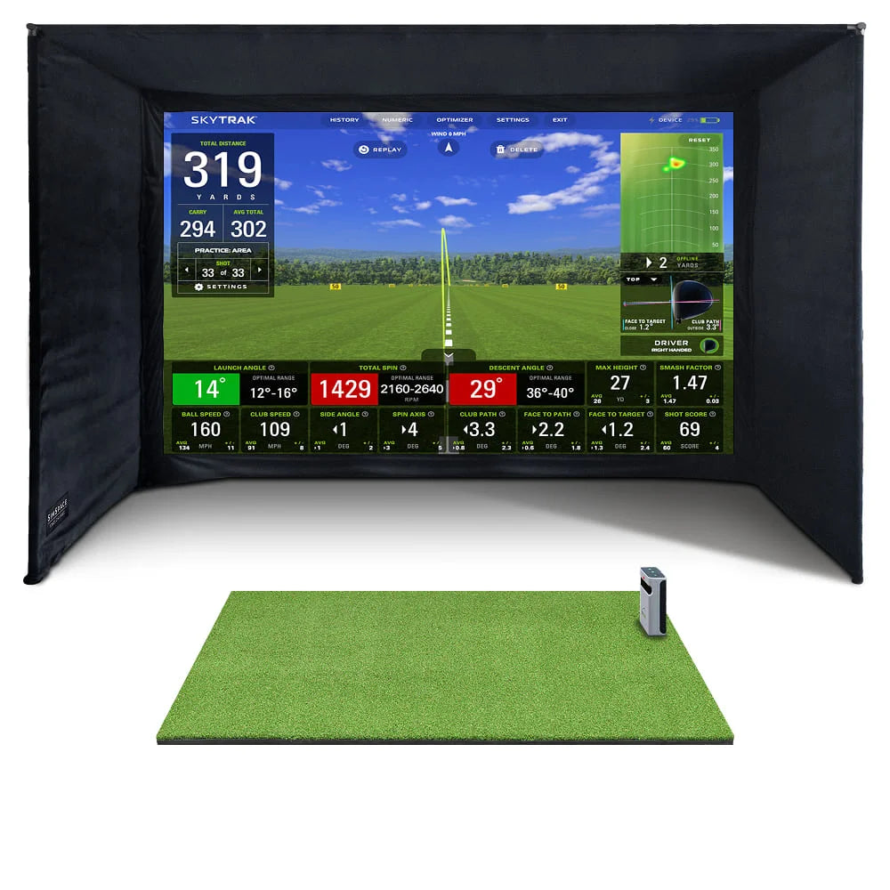 SKYTRAK+ Heimsimulator-Paket