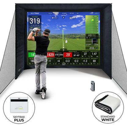 SKYTRAK+ Heimsimulator-Paket