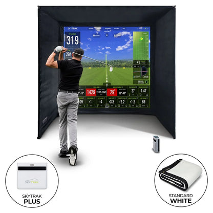 SKYTRAK+ Heimsimulator-Paket