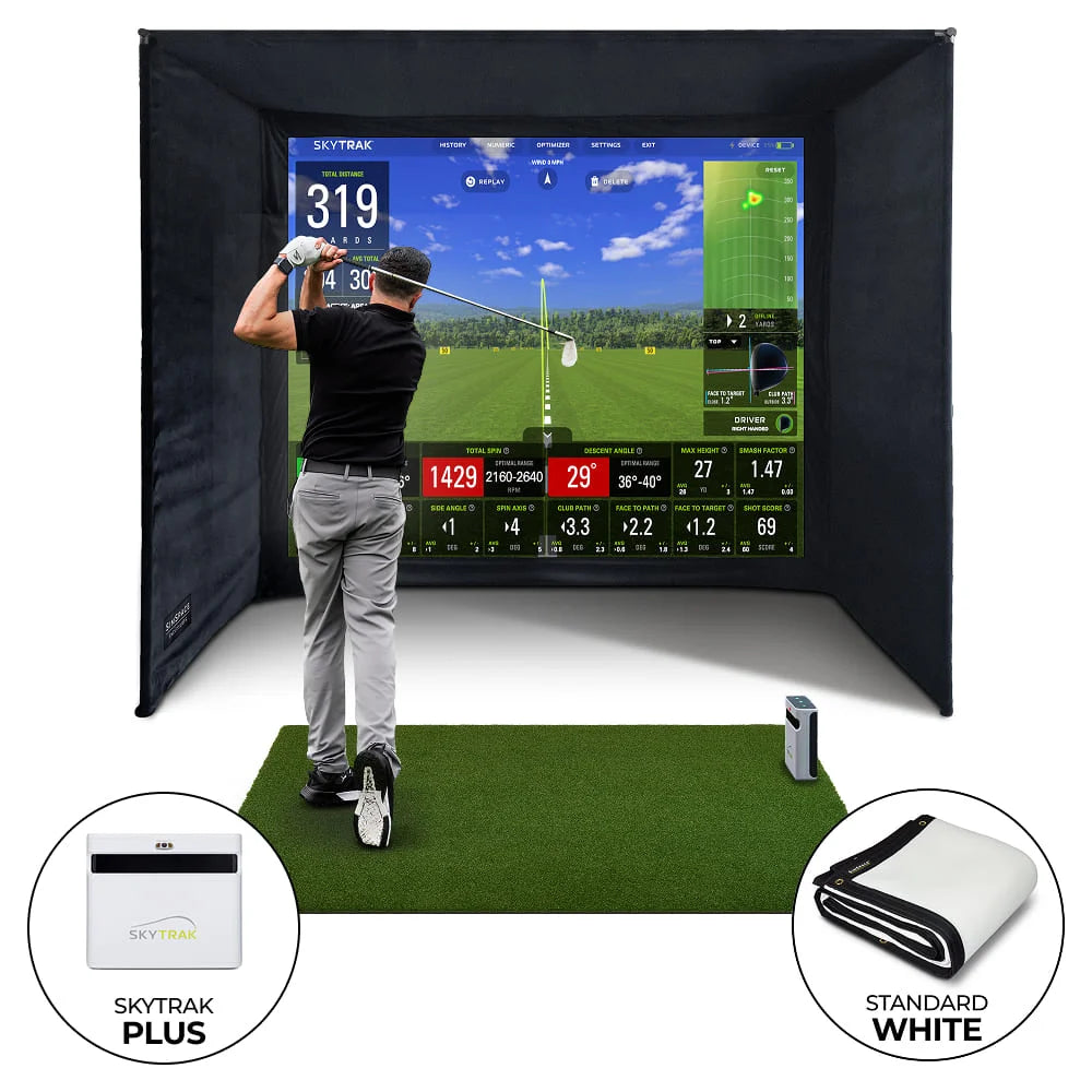 SKYTRAK+ Heimsimulator-Paket