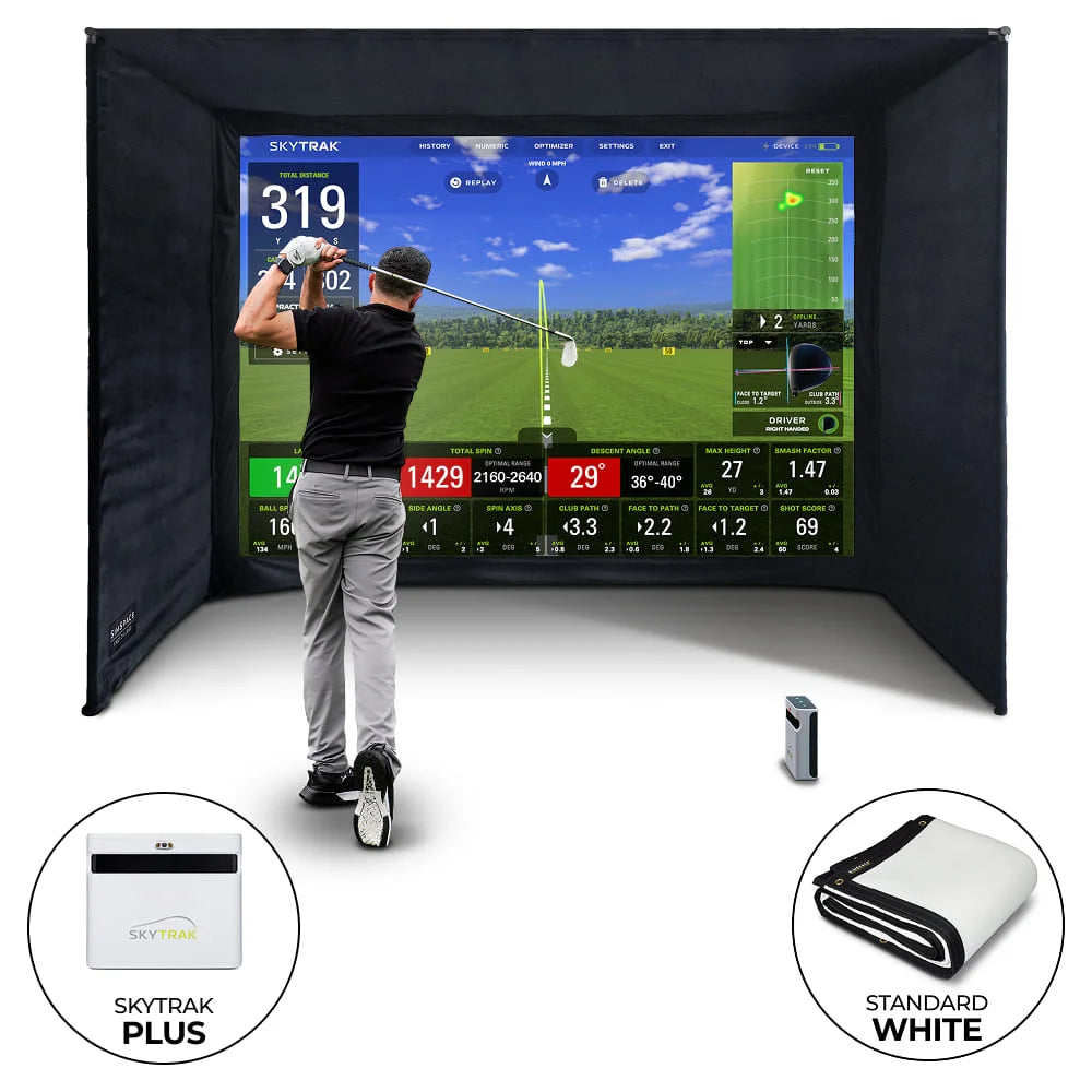 SKYTRAK+ Heimsimulator-Paket