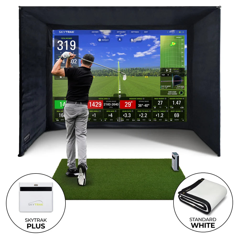 SKYTRAK+ Heimsimulator-Paket