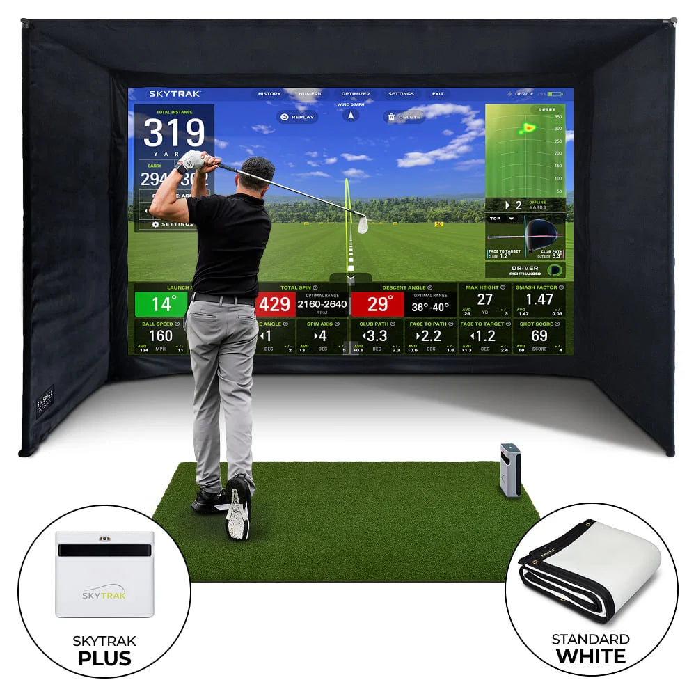 SKYTRAK+ Heimsimulator-Paket