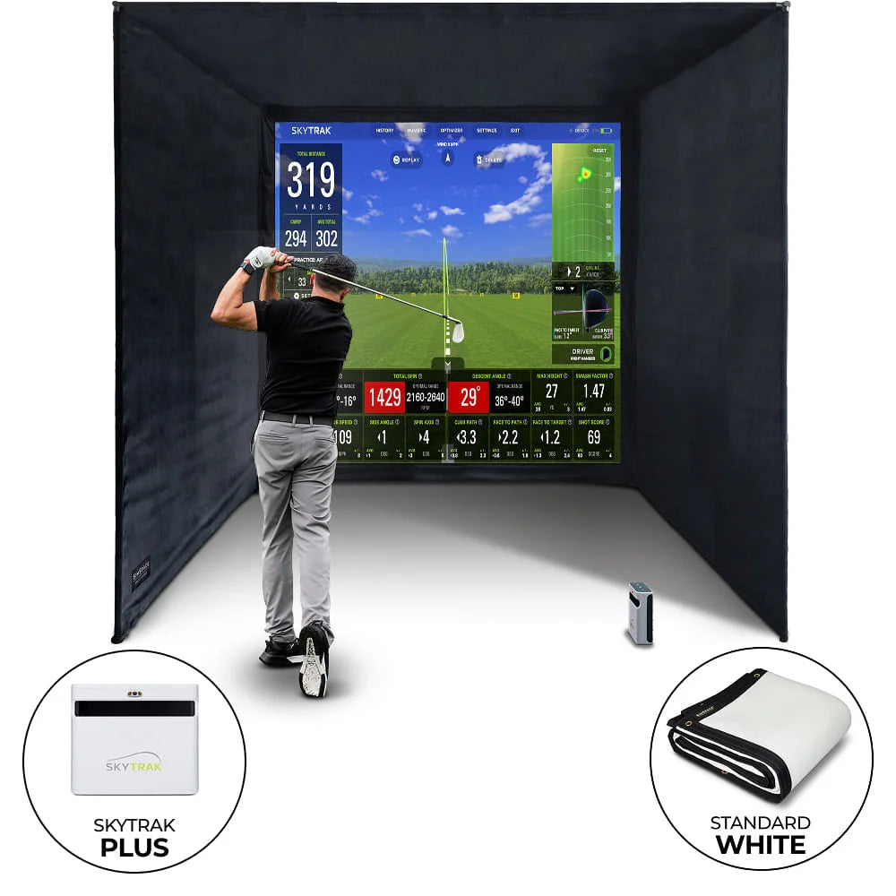 SKYTRAK+ Heimsimulator-Paket