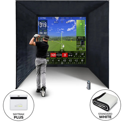 SKYTRAK+ Heimsimulator-Paket