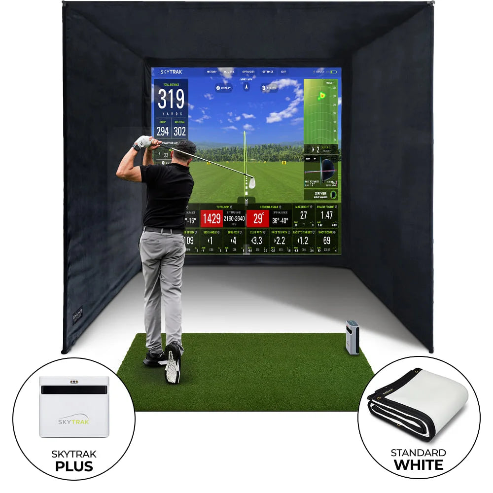 SKYTRAK+ Heimsimulator-Paket