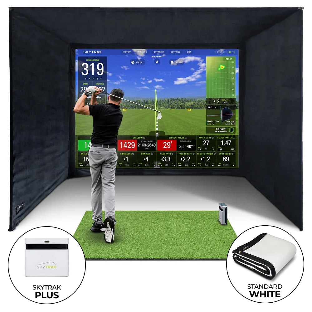 SKYTRAK+ Heimsimulator-Paket