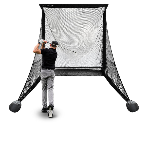SimSpace Practice Net + Impact Screen