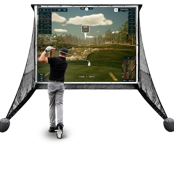 SimSpace Practice Net + Impact Screen