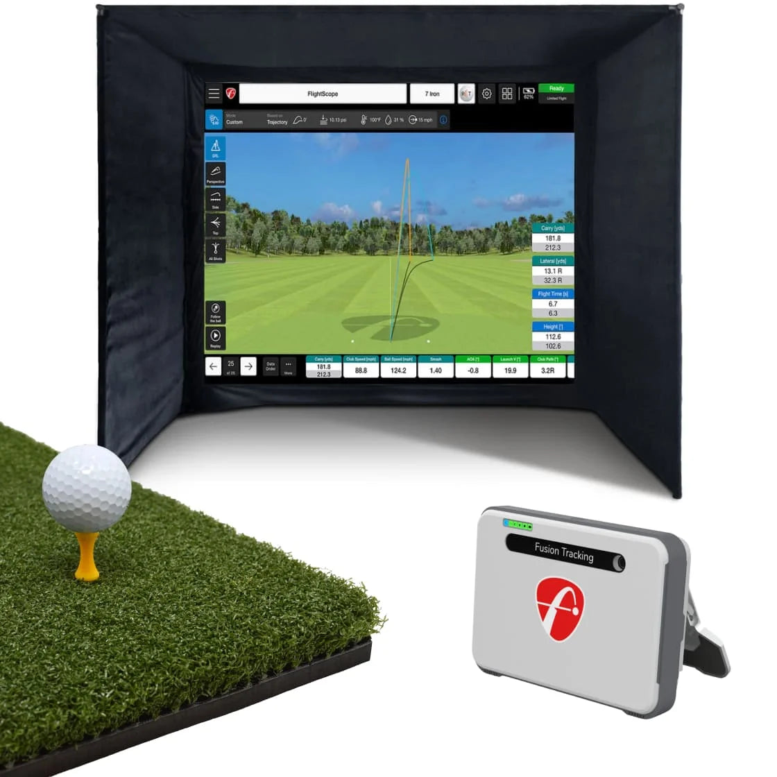 FlightScope Mevo+ Home Simulator Bundle