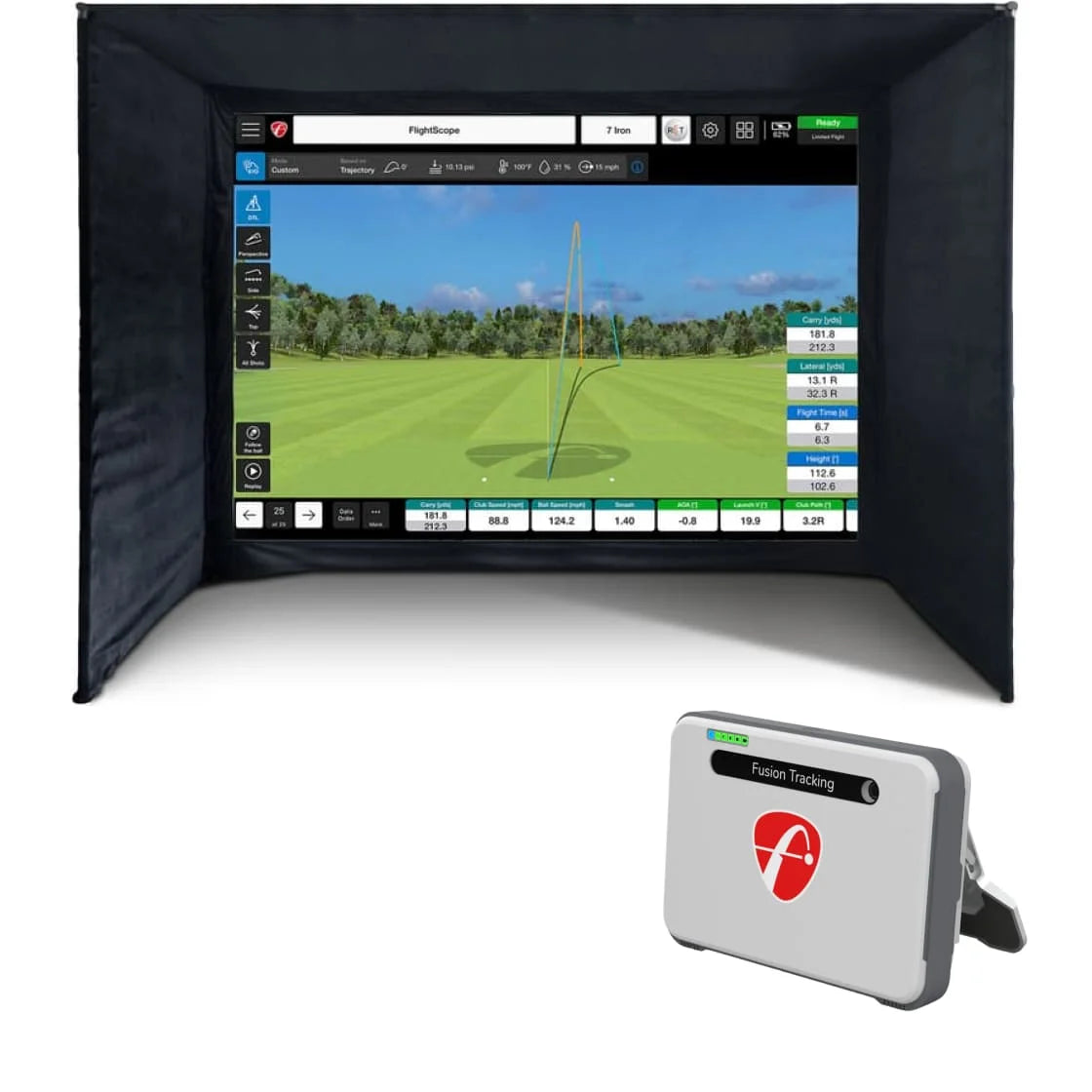 FlightScope Mevo+ Home Simulator Bundle