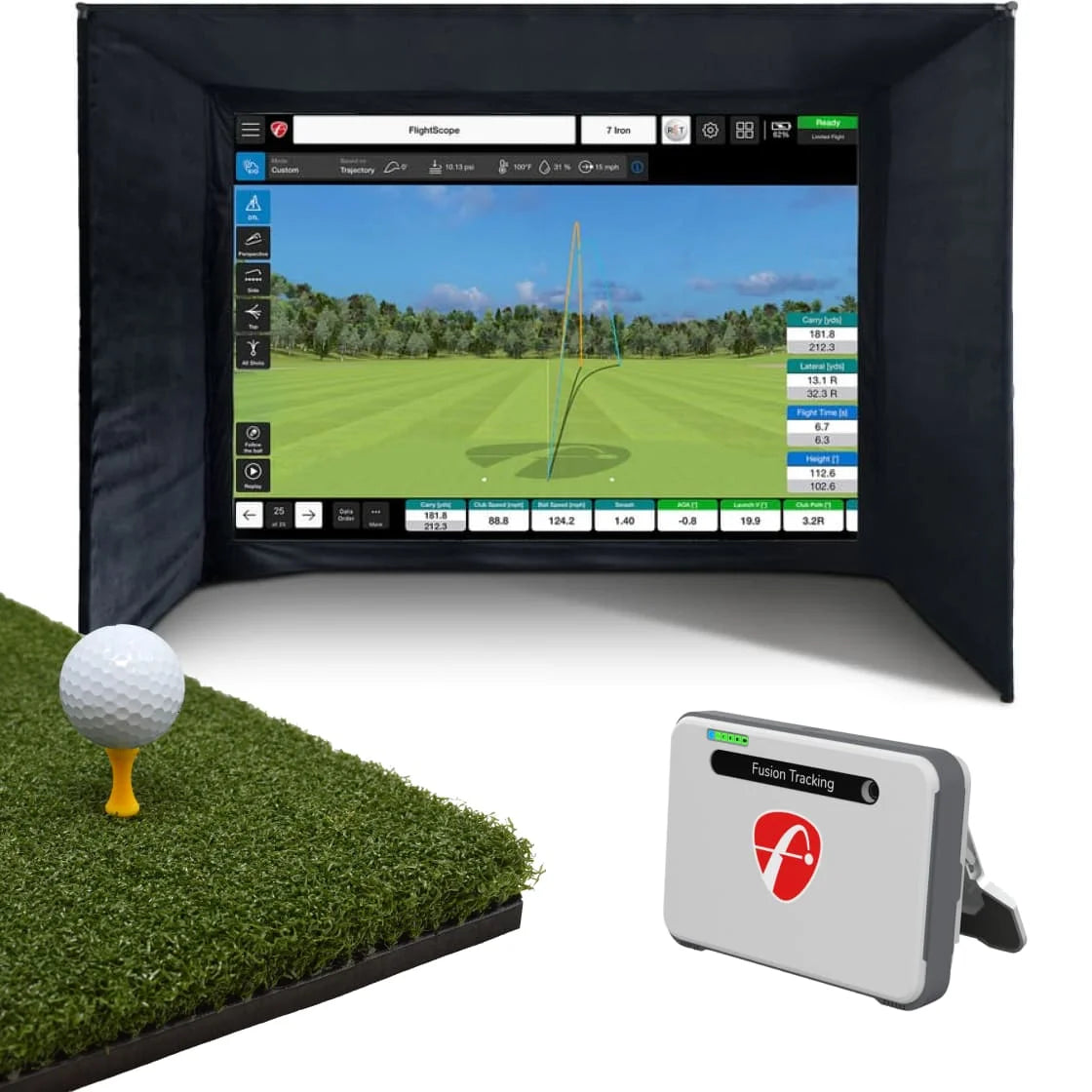 FlightScope Mevo+ Home Simulator Bundle
