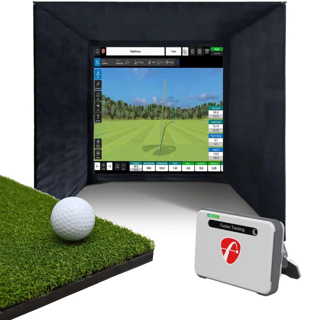 FlightScope Mevo+ Home Simulator Bundle