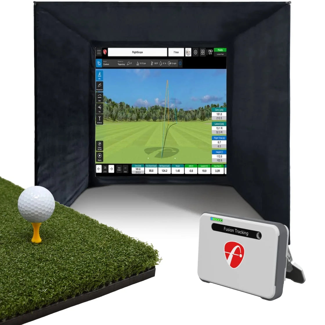 FlightScope Mevo+ Home Simulator Bundle