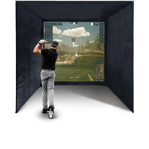 SimSpace Platinum Golf Enclosure - SIM 5 - (9'10 x 9'10 x 9'10 ft / 3 x 3 x 3 m)