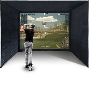 SimSpace Platinum Golf Enclosure - SIM 6 - (13'2 x 9'10 x 9'10 ft / 4 x 3 x 3 m)