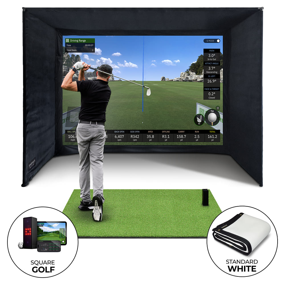 Square Golf Enclosure Bundle