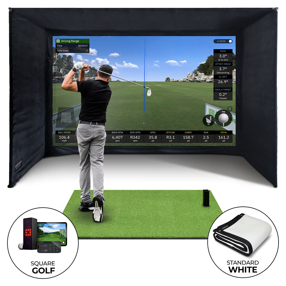 Square Golf Enclosure Bundle