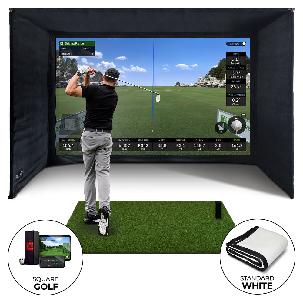Square Golf Enclosure Bundle
