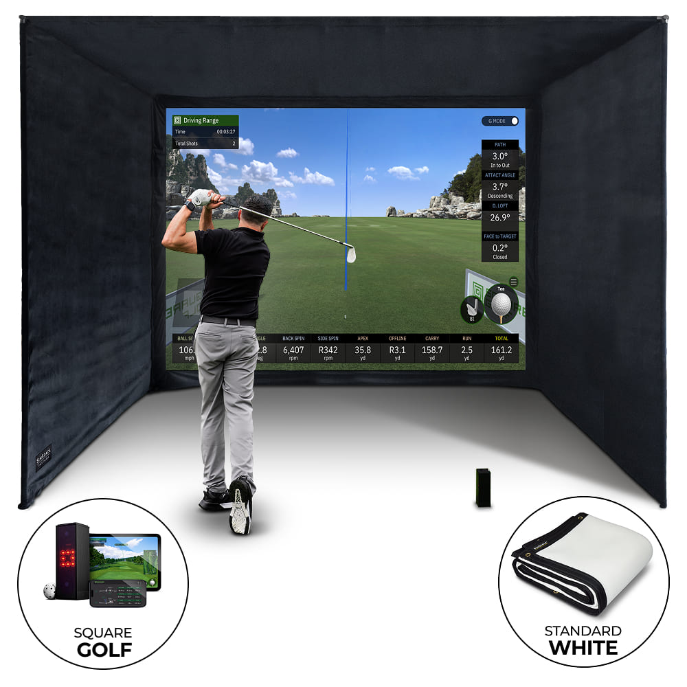 Square Golf Launch Monitor - SimSpace Golf