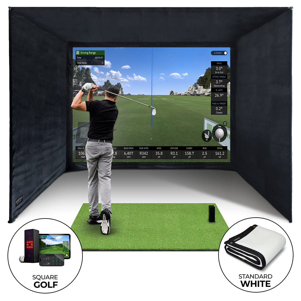 Square Golf Enclosure Bundle