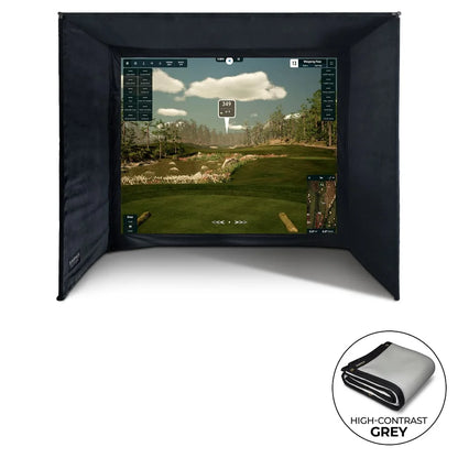 SimSpace Golf Enclosure - UltraMAX Grey Screen