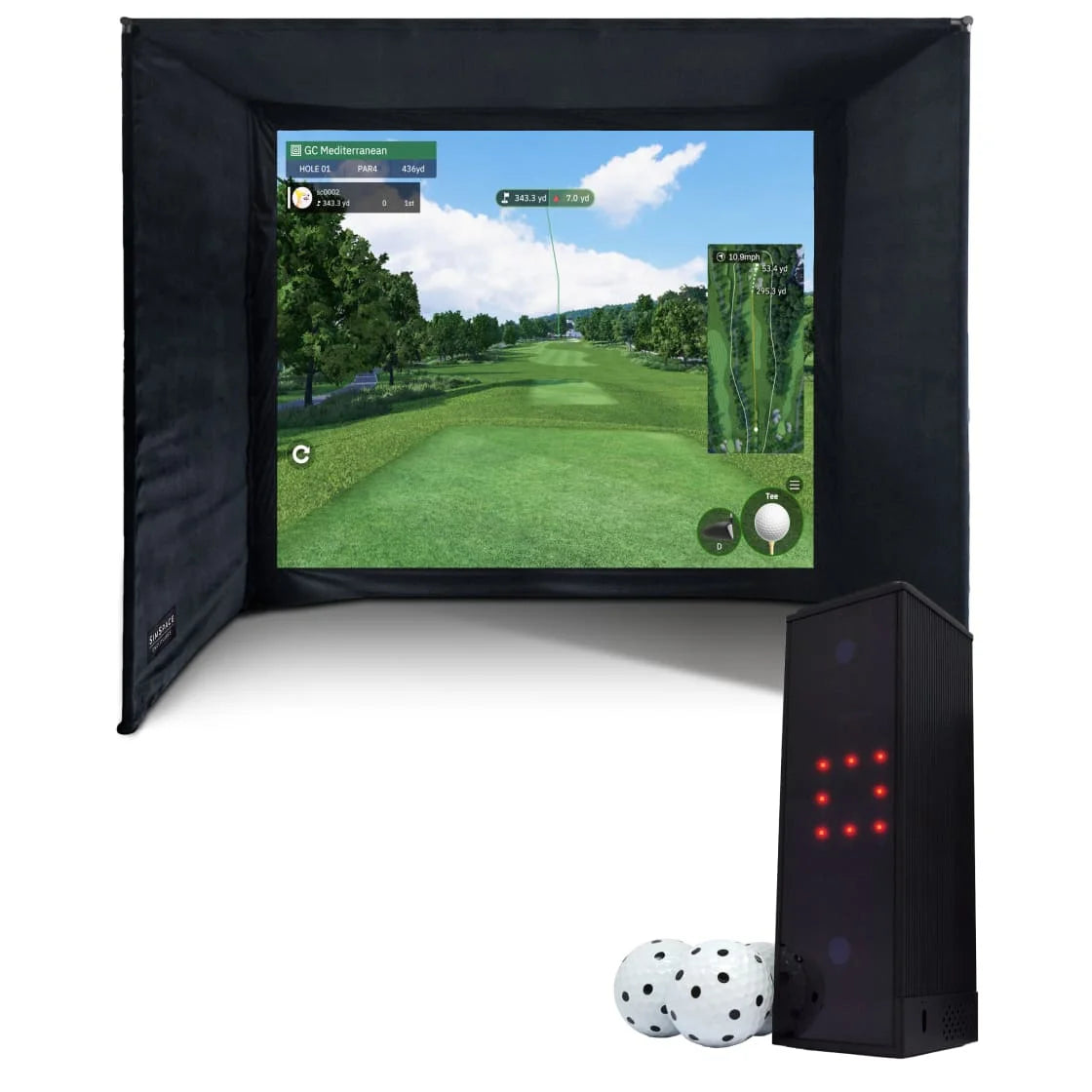 Square Golf Home Simulator-Paket