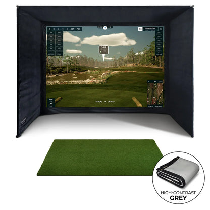 SimSpace Golf Enclosure - UltraMAX Grey Screen