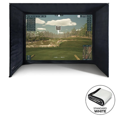 SimSpace Golf Enclosure - White Screen