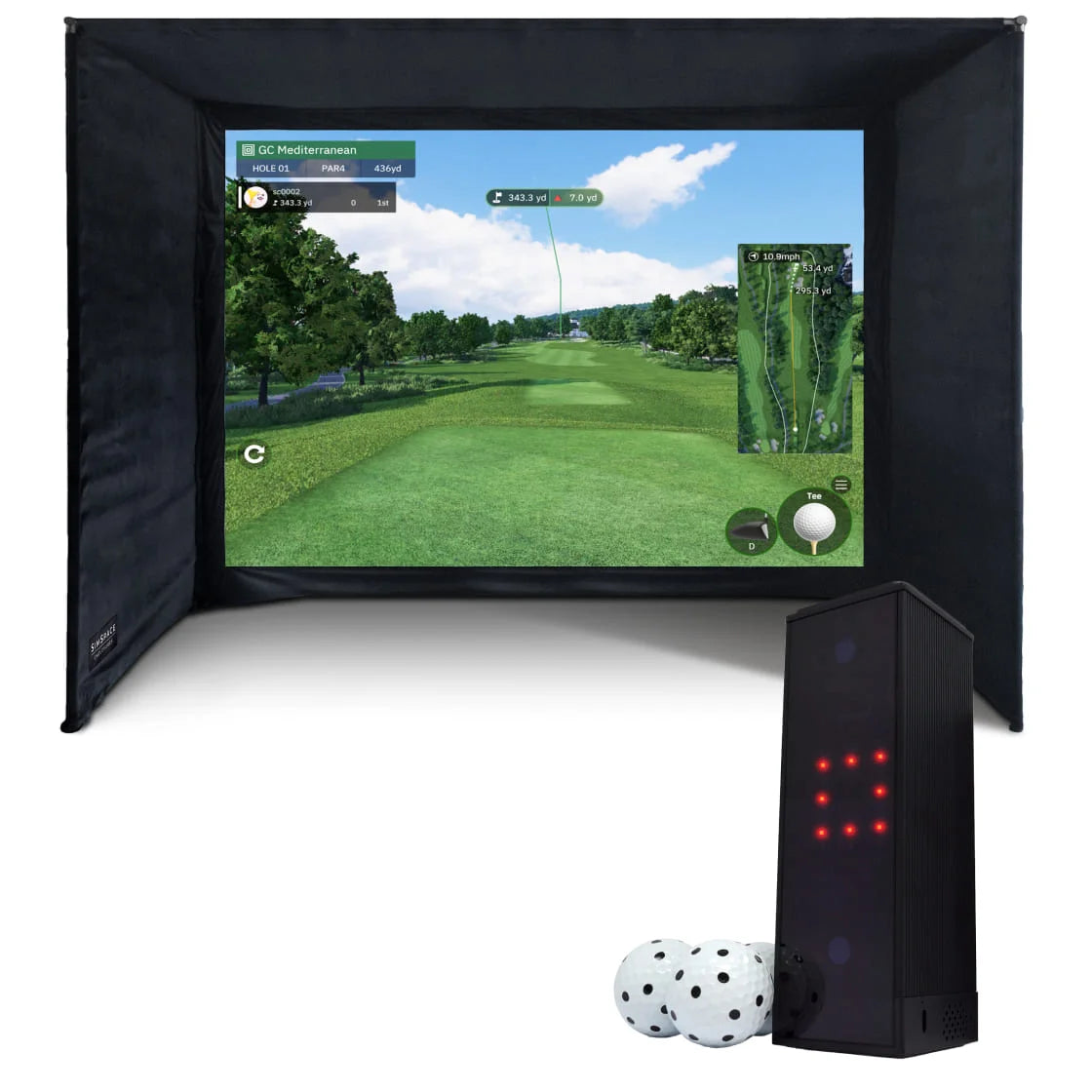 Square Golf Home Simulator-Paket