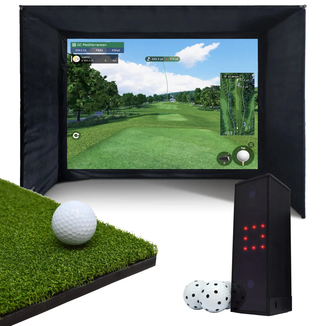 Square Golf Home Simulator-Paket