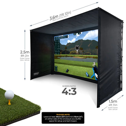 SimSpace Golf Enclosure (6 Sizes)