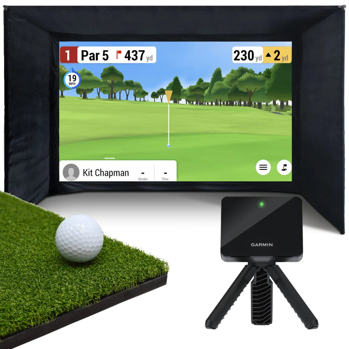 Garmin Approach® R10 Home Bundle - SimSpace Golf Garmin Approach® R10 Home Bundle - SimSpace Golf