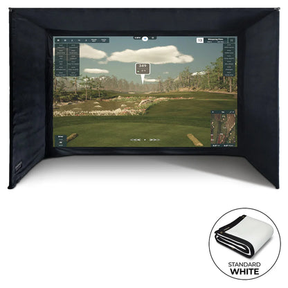 SimSpace Golf Enclosure - White Screen