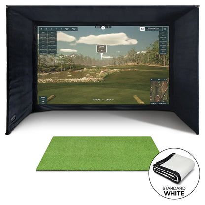 SimSpace Golf Enclosure - White Screen