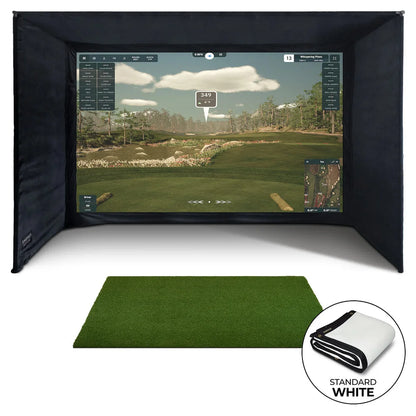 SimSpace Golf Enclosure - White Screen