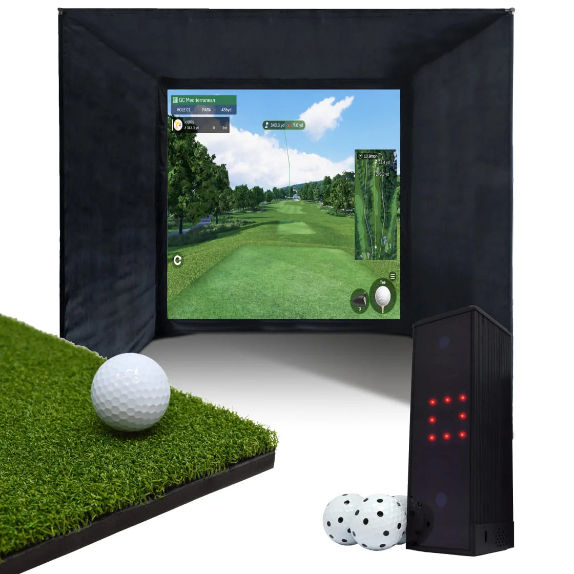 Square Golf Home Simulator-Paket