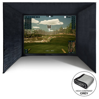 SimSpace Golf Enclosure - UltraMAX Grey Screen