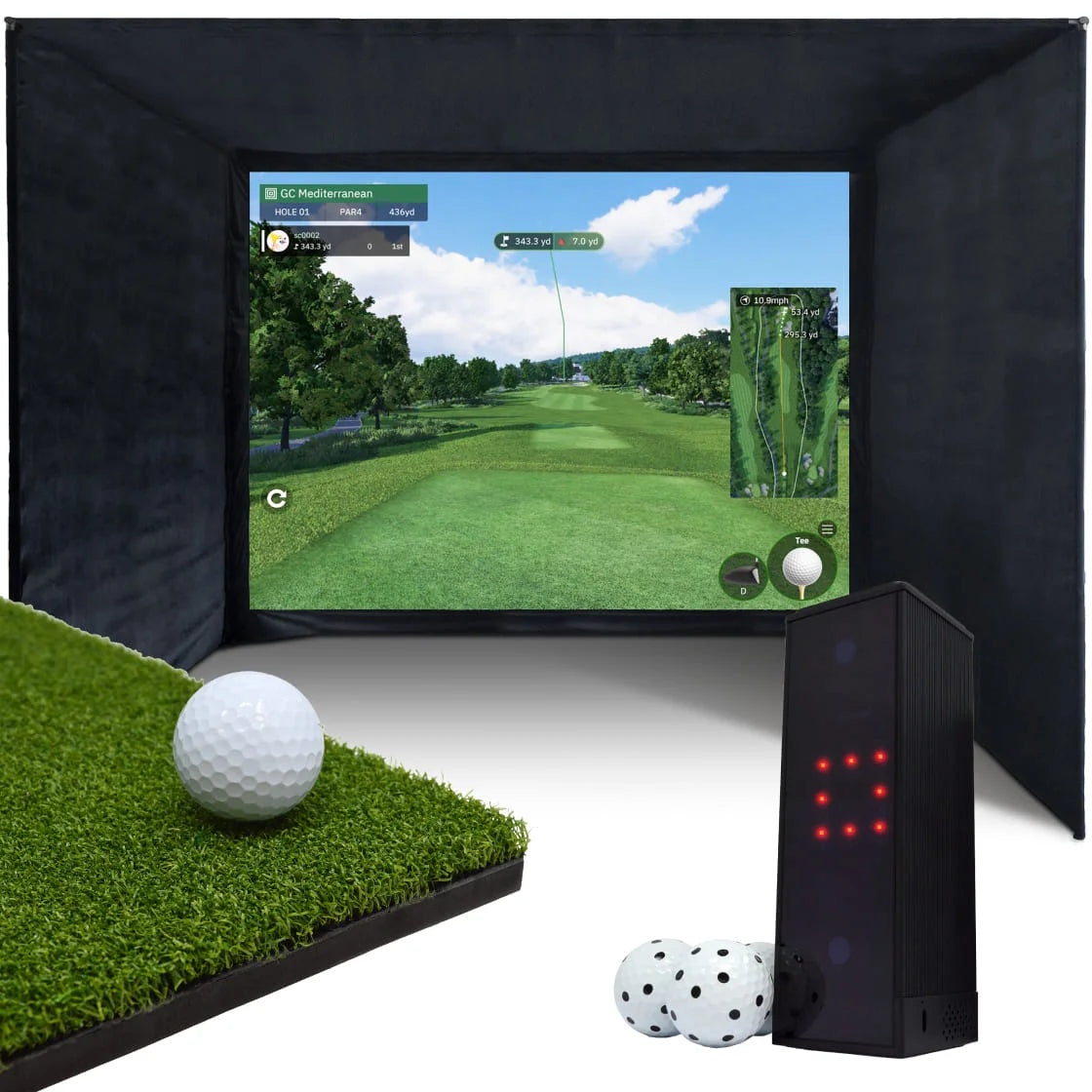 Square Golf Home Simulator-Paket