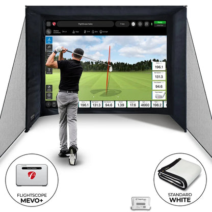 FlightScope Mevo+ Home Simulator Bundle