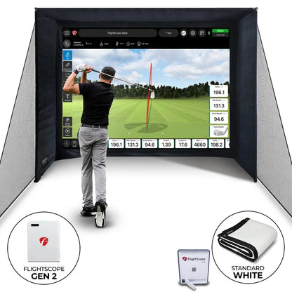 FlightScope Mevo Gen2 Home Simulator Bundle