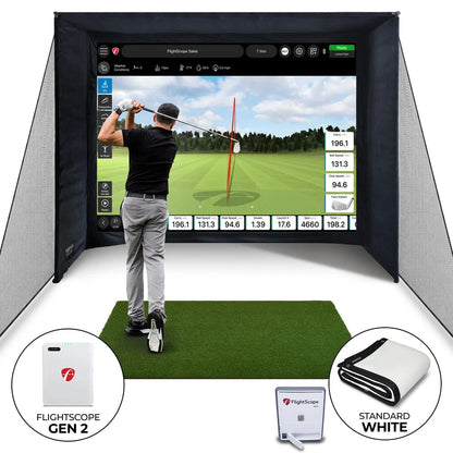 FlightScope Mevo Gen2 Home Simulator Bundle