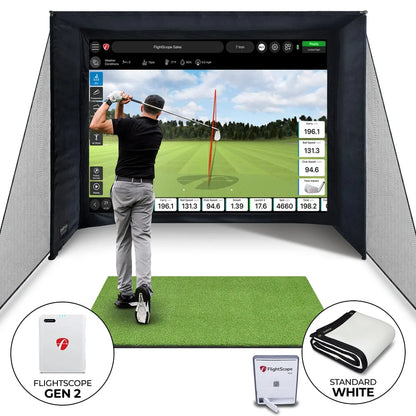 FlightScope Mevo Gen2 Home Simulator Bundle