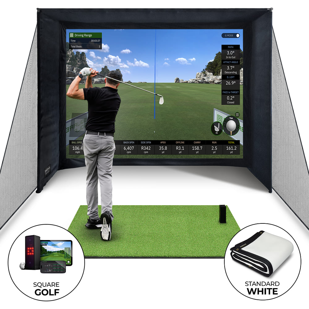 Square Golf Launch Monitor - SimSpace Golf