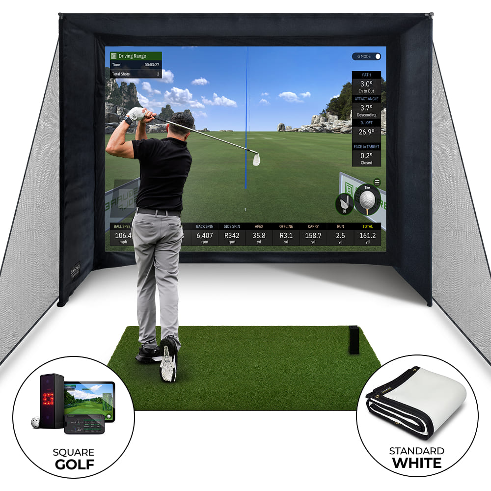 Square Golf Enclosure Bundle